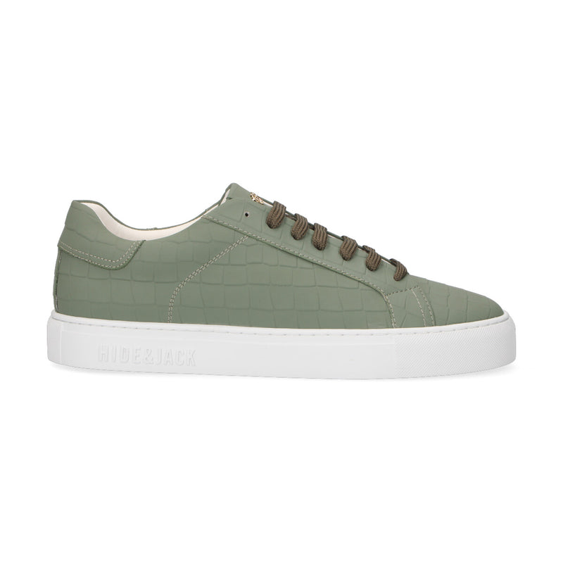 Hide&Jack sneaker in pelle verde