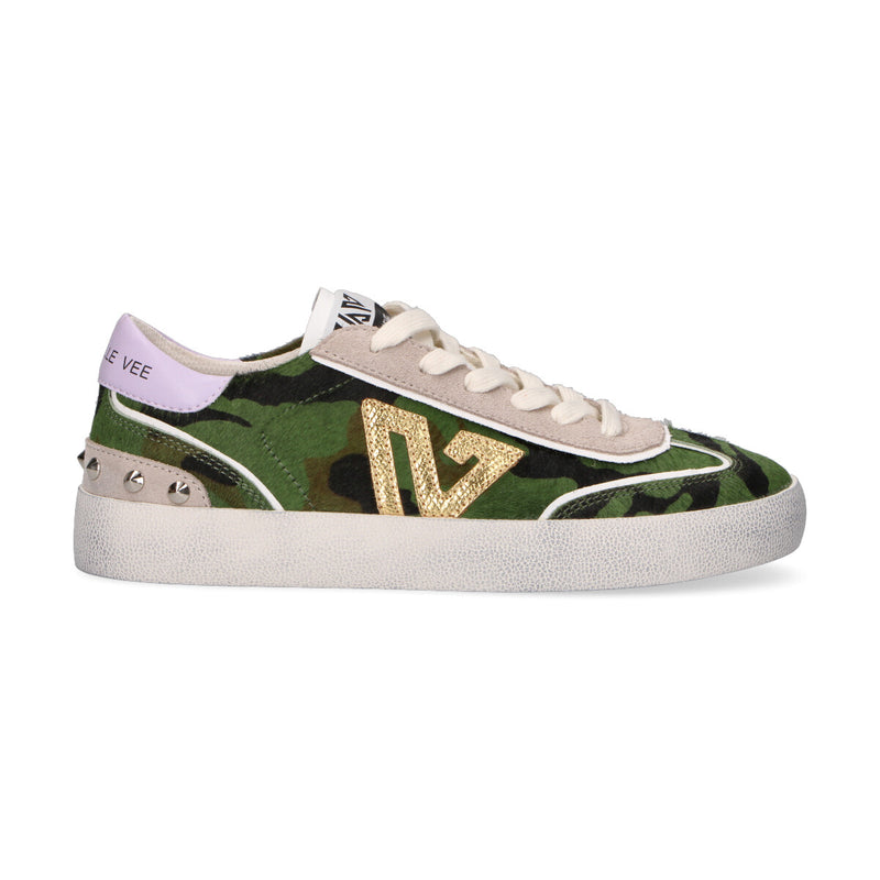 Emanuelle Vee sneakers in cavallino camouflage