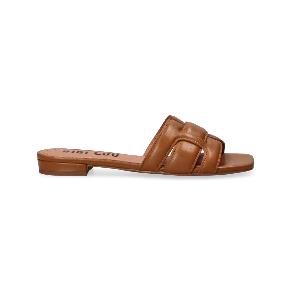 Bibi Lou ciabatta in pelle cuoio