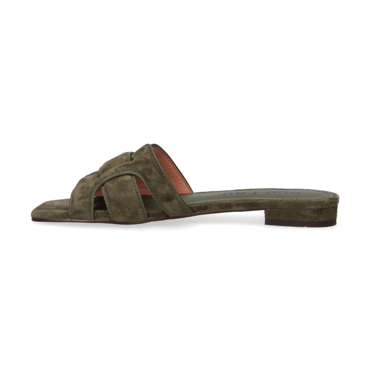 Bibi Lou ciabatta in camoscio verde