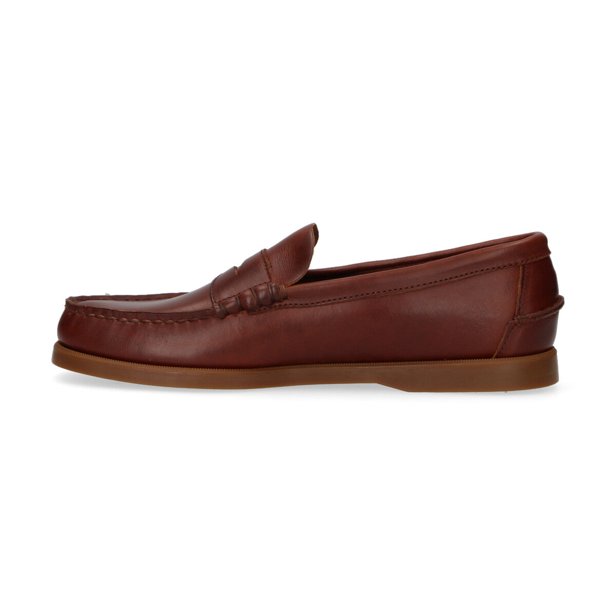 Sebago mocassino Dolphin Waxed in pelle marrone