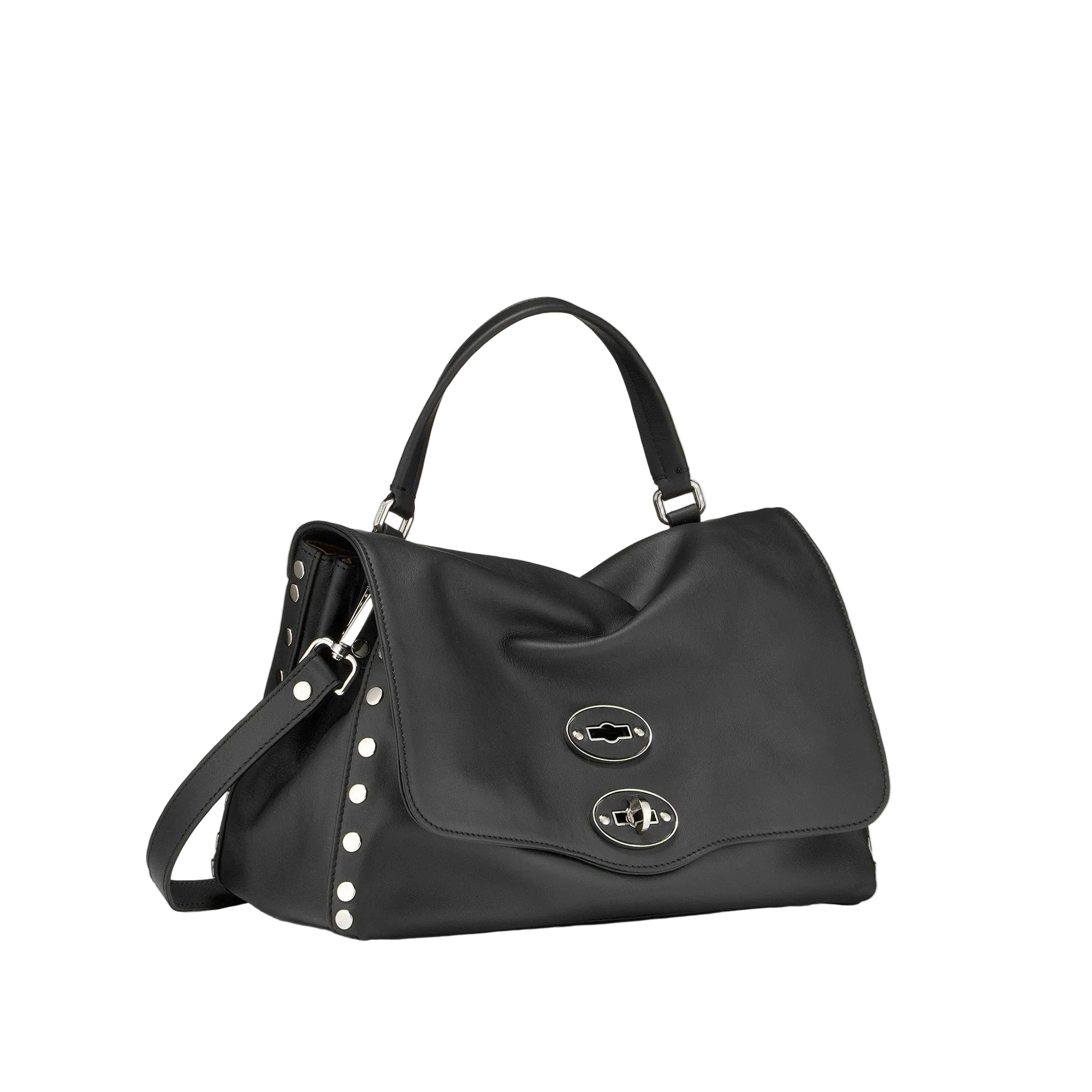 Zanellato borsa Postina Small Saeta black lavagna