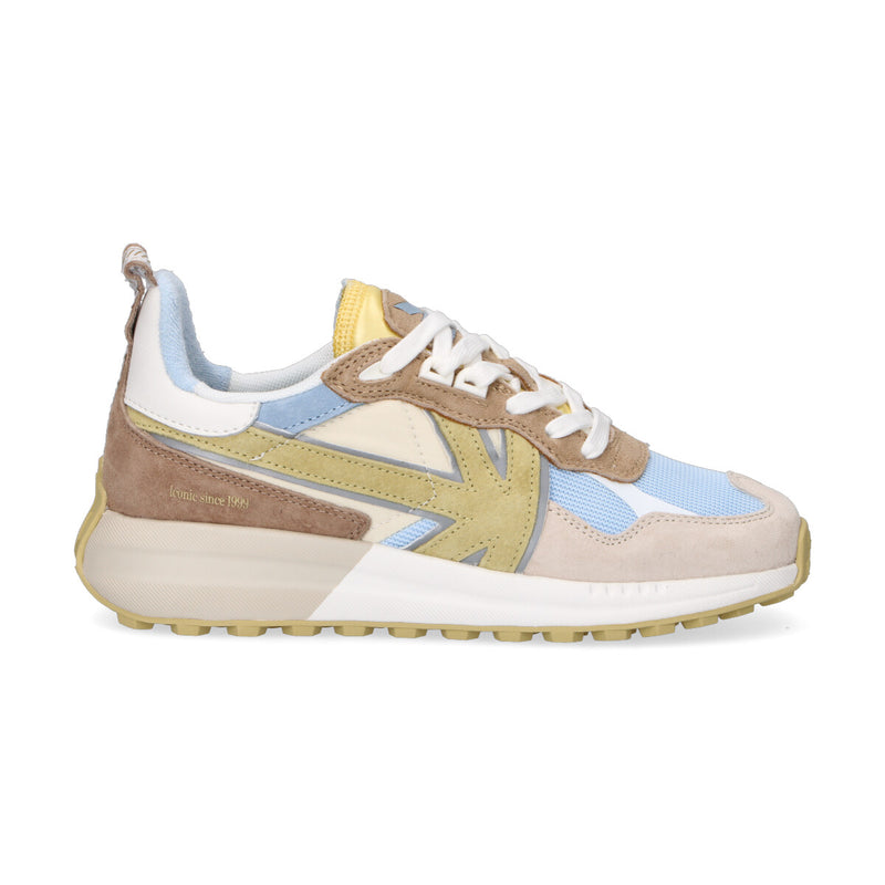 Kaotiko sneaker Detroit in camoscio beige
