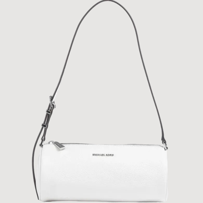 Michael Kors borsa Izzy in pelle bianca