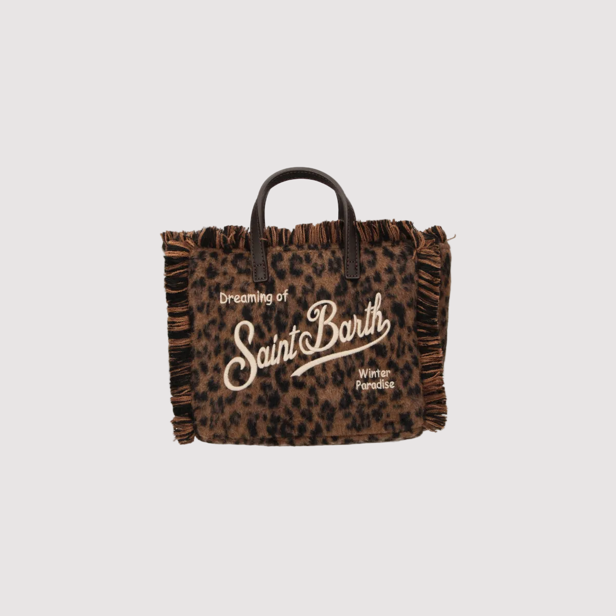 Mc2 Saint Barth borsa Vanity Mini Felt leo