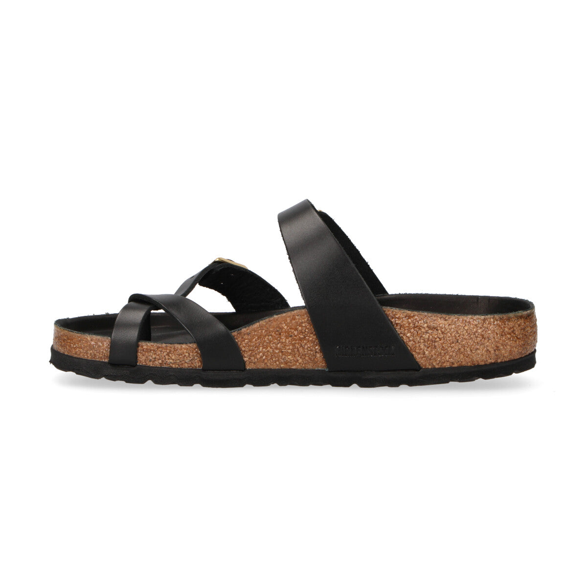 Birkenstock ciabatta Mayari pelle lucida nera