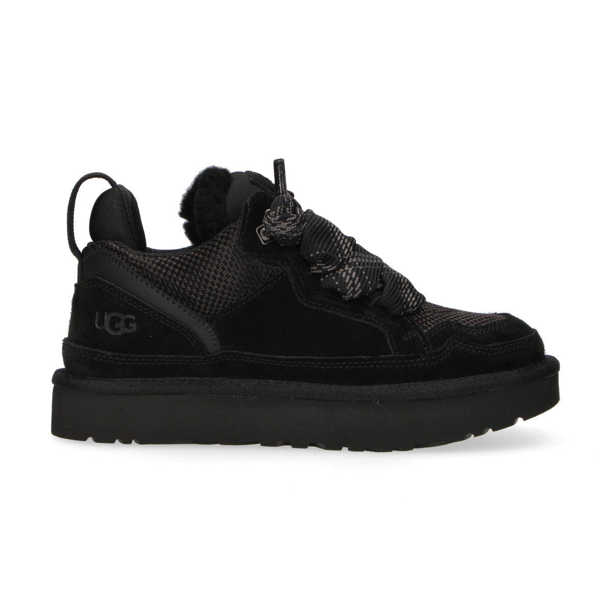 Ugg sneaker Lowmel in camoscio nero
