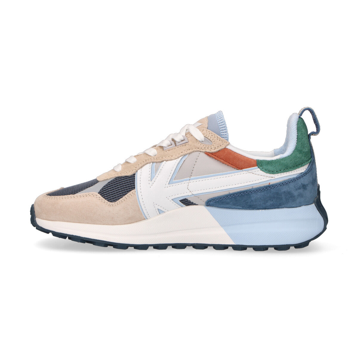 Kaotiko sneaker Vancouver in nylon blu
