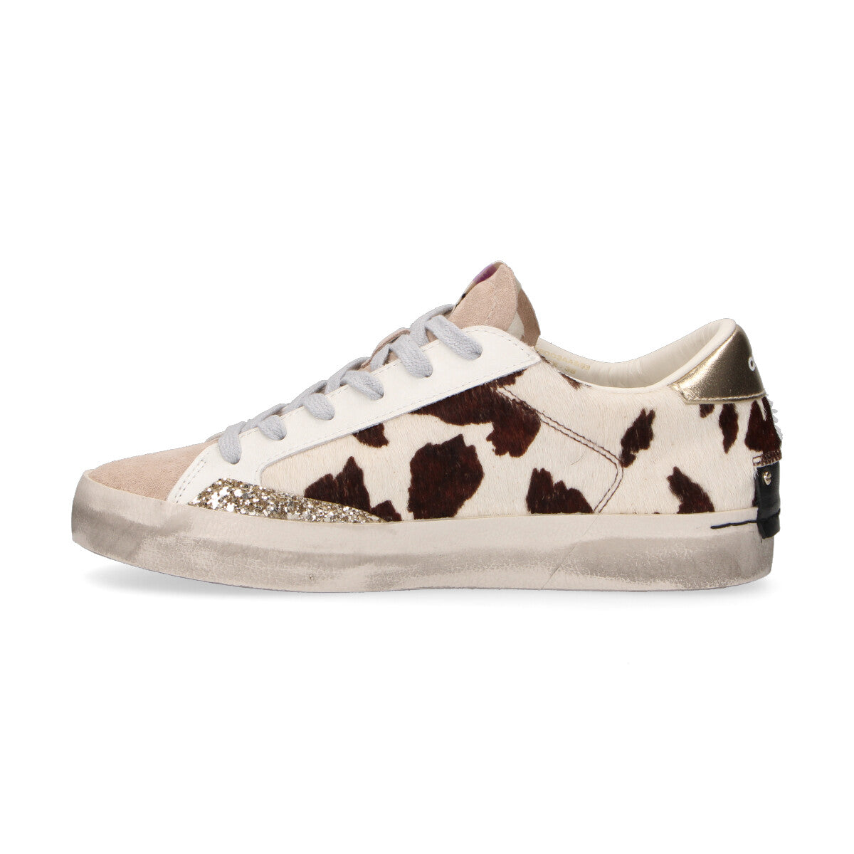 Crime london sneaker Distressed in cavallino muccata