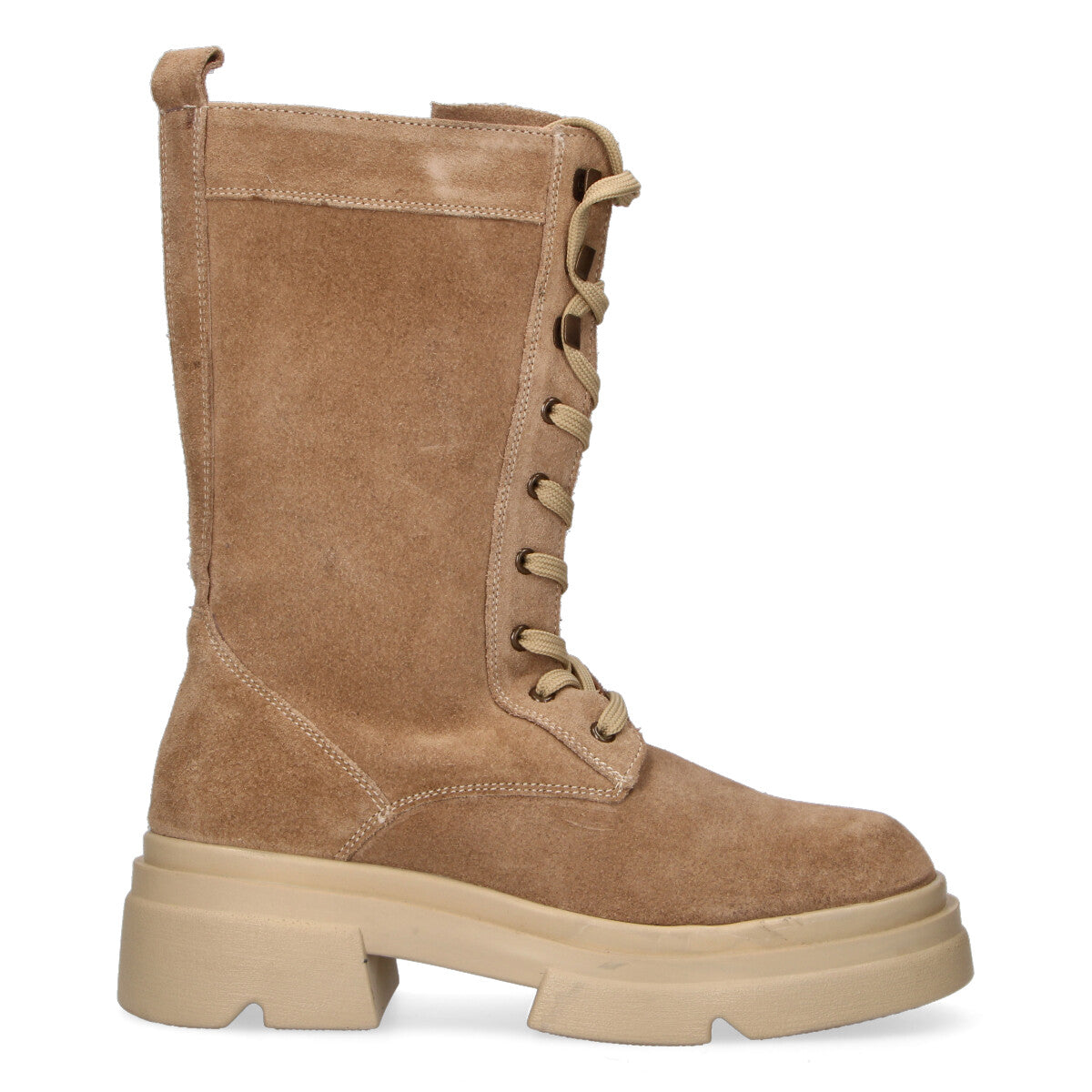 Emanuelle Vee anfibio in camoscio beige