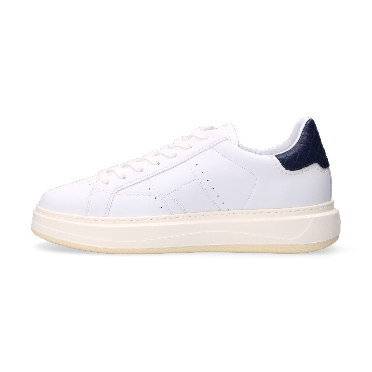 Woolrich sneaker in pelle bianca