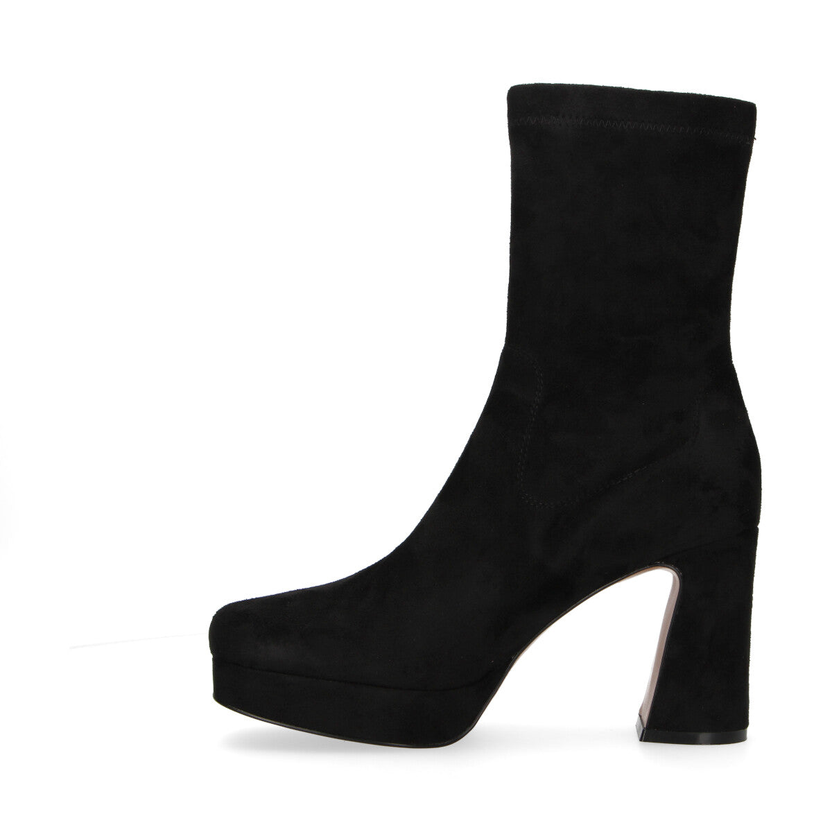 Emanuelle Vee tronchetto microfibra nero