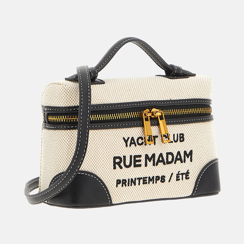 Rue Madame borsa Trousse Riviera nera