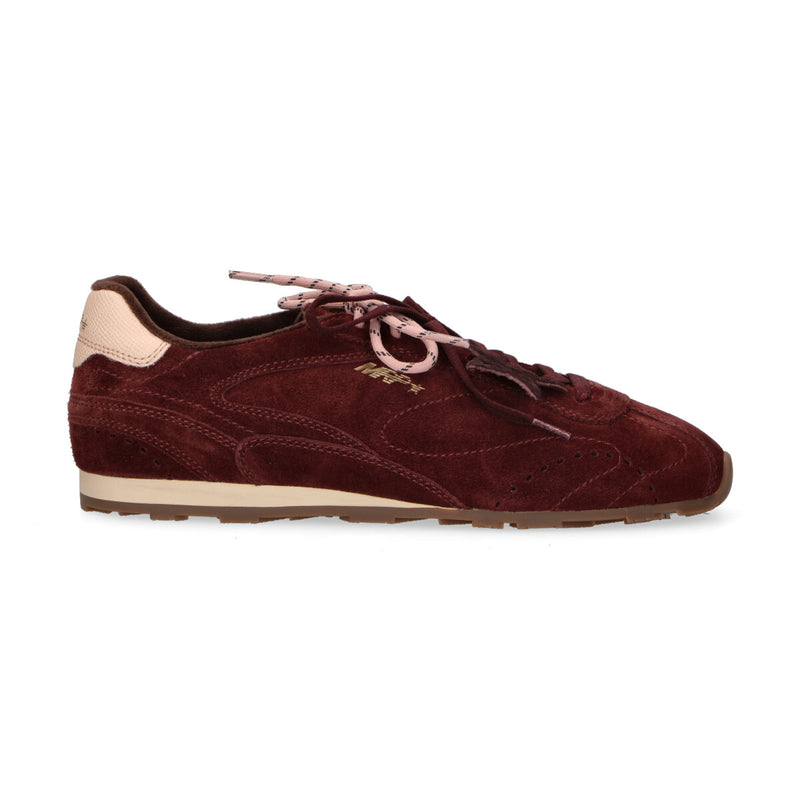 Mrp Star sneaker Medelin in camoscio bordeaux
