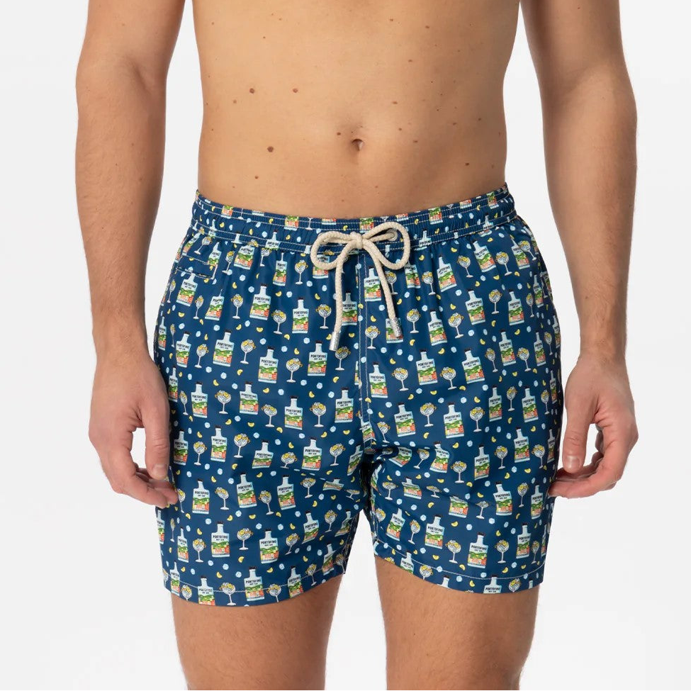 Mc2 Saint Barth costume Portofino Gin blu