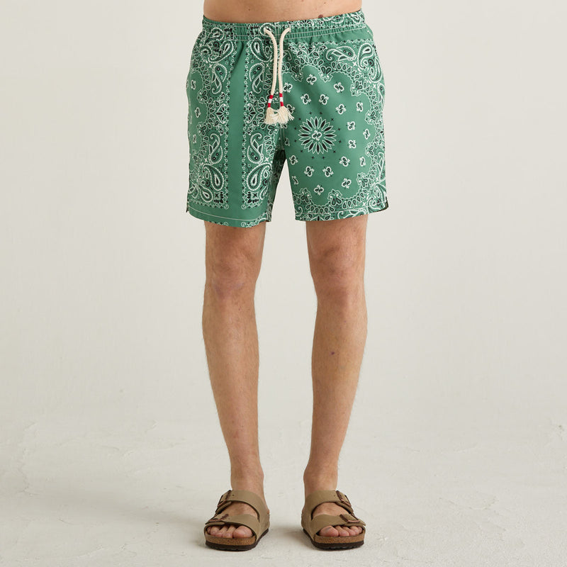 Mc2 Saint Barth costume bandanna round verde