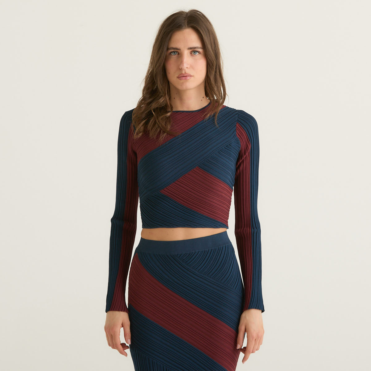 Patrizia Pepe maglia maniche lunghe a righe