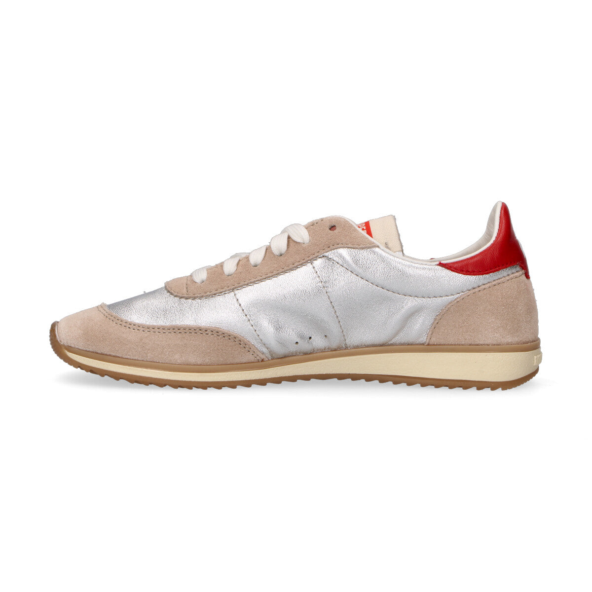 Patrizia Pepe sneaker in pelle argento