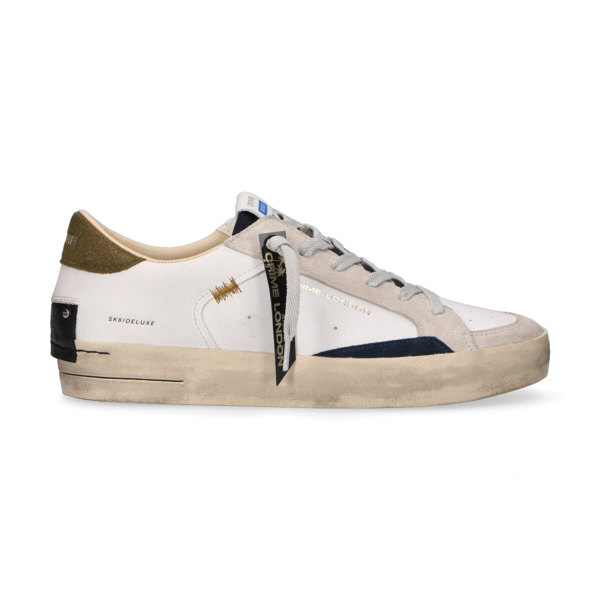 Crime London sneaker Skate downtown green