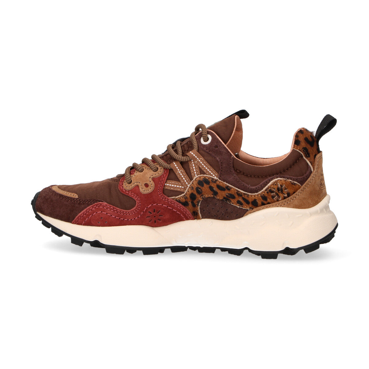 Flower Mountain sneaker Yamano 3 in nylon marrone