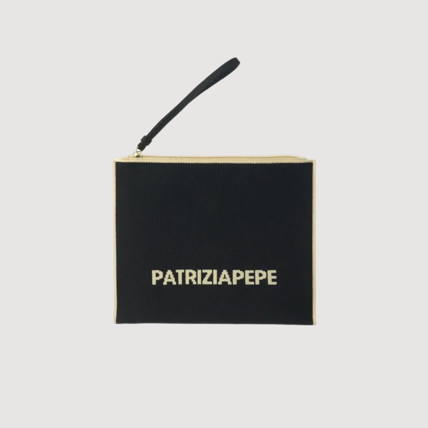 Patrizia Pepe pochette In The City tessuto nera