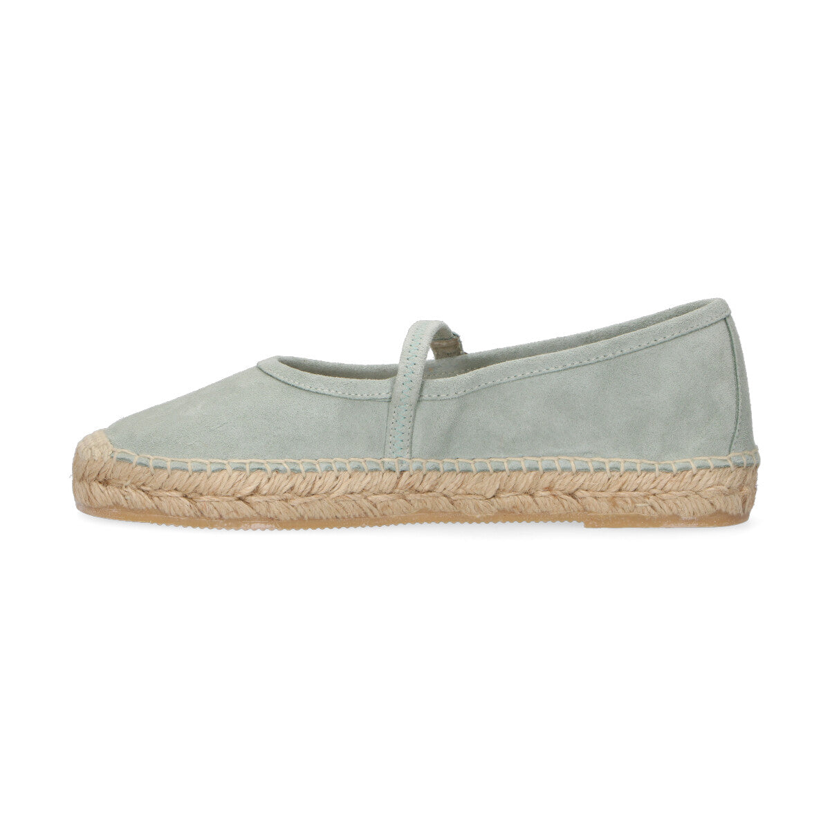 Woolrich ballerina in camoscio azzurra