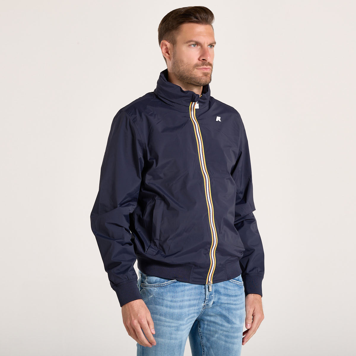 K-Way giubbino leggero in tessuto blu
