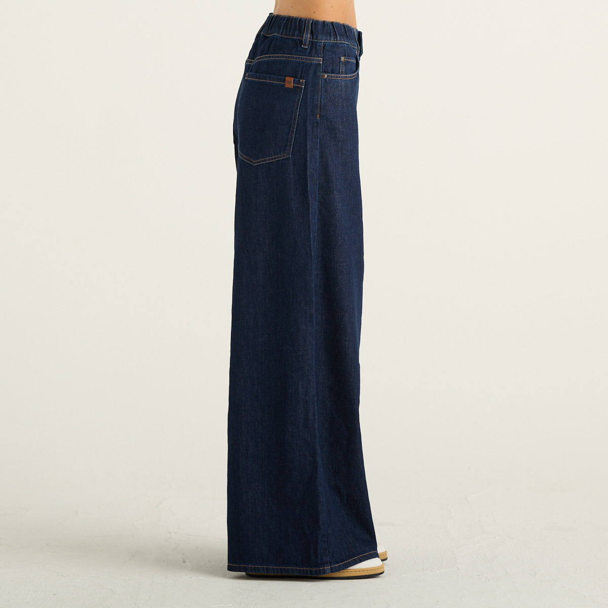 Weekend Max Mara jeans donna blu wide leg Zattera
