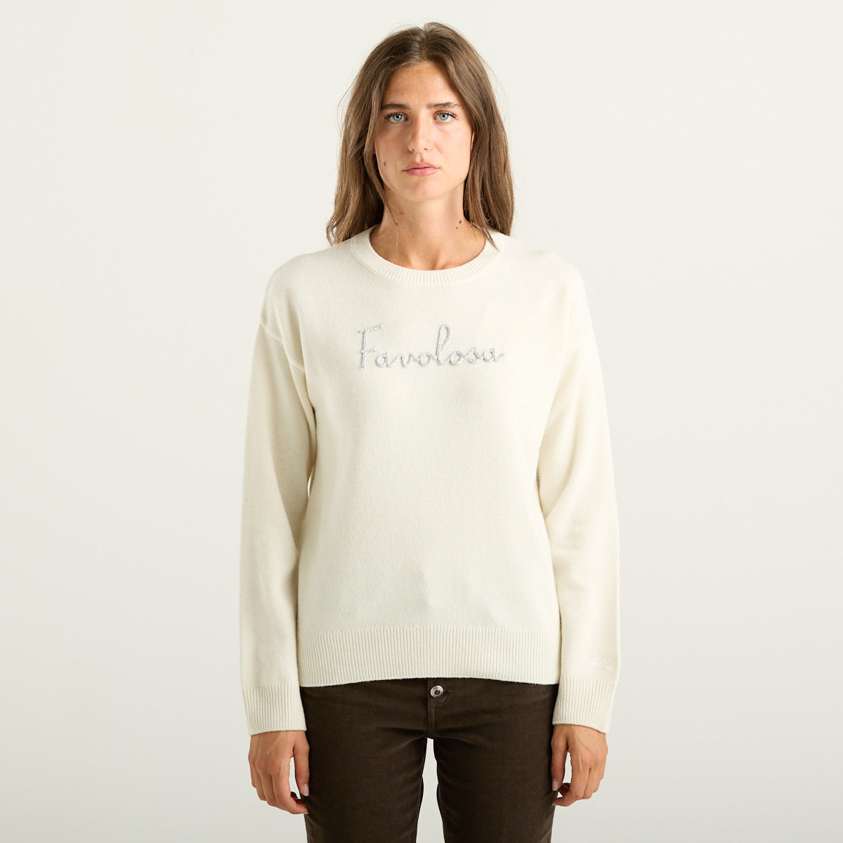 MC2 Saint Barth Tessa Maglione Favolosa Donna Panna