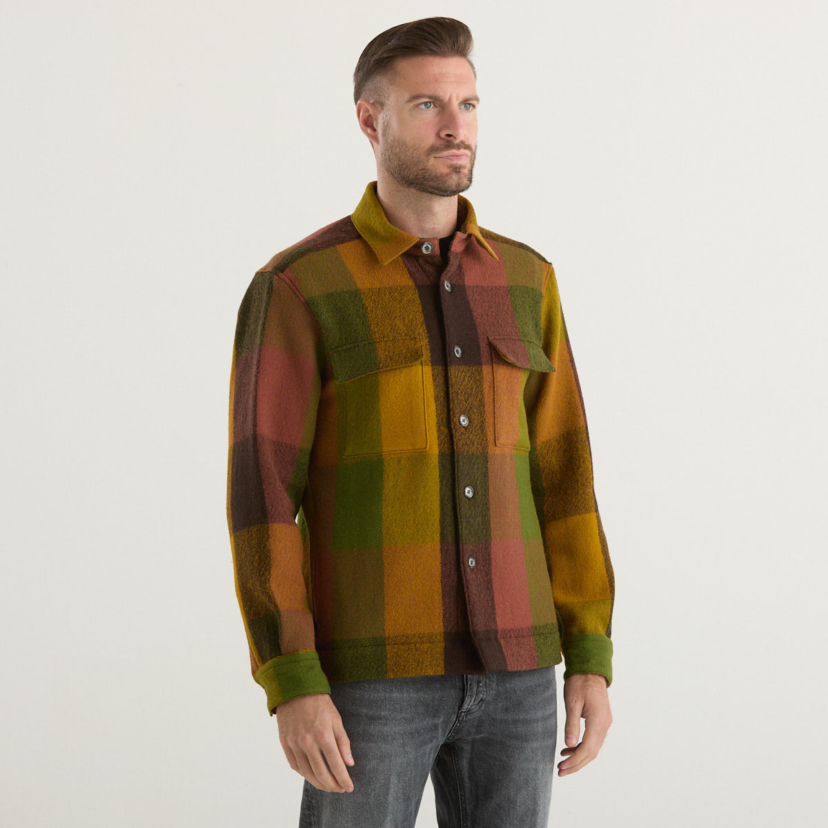 Xacus field jacket in tessuto multicolor