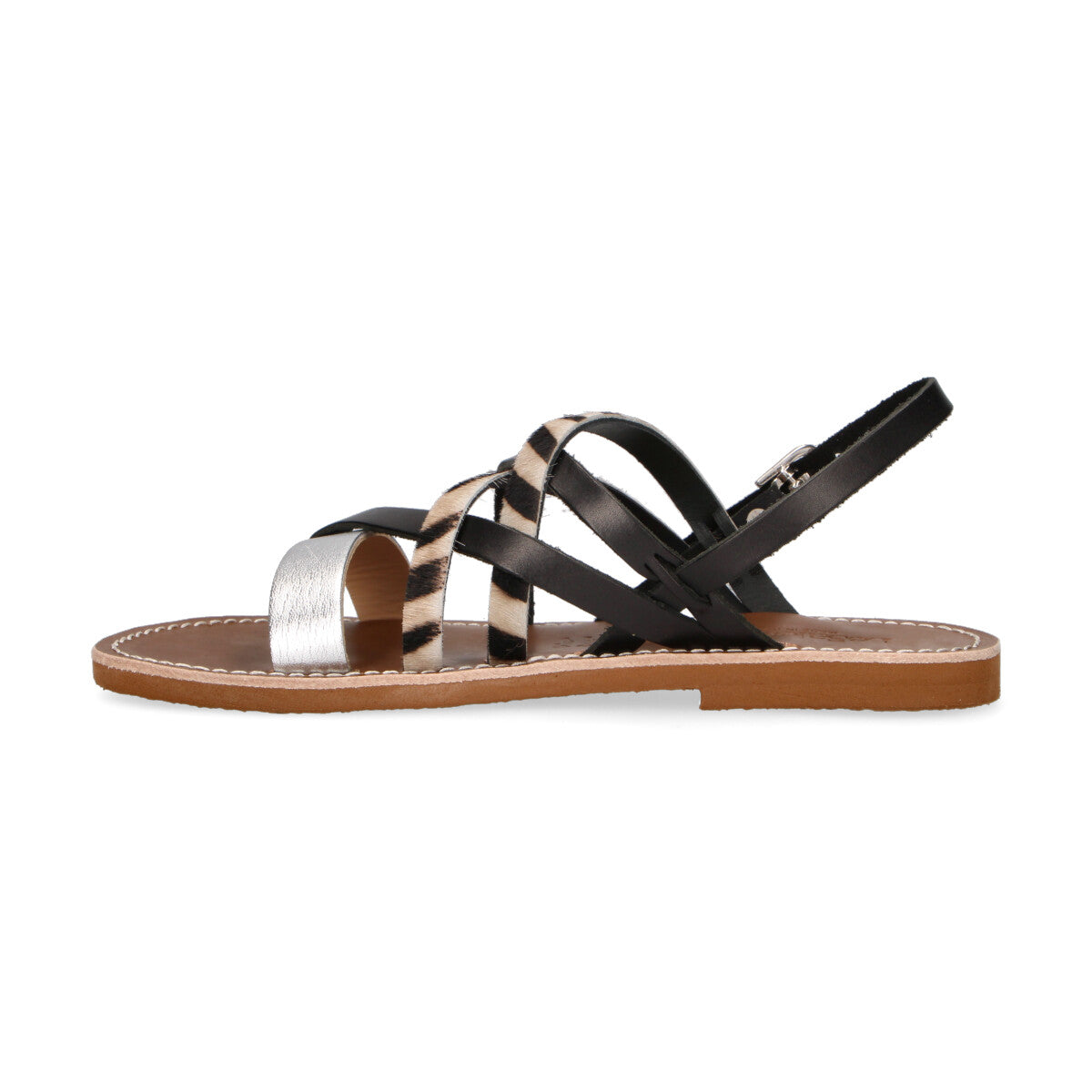 LeSalentine sandalo Desirée in pelle nera