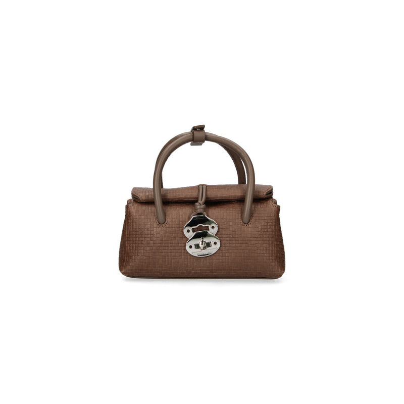 Zanellato borsa Dotta cestaia baby grey ostia antica