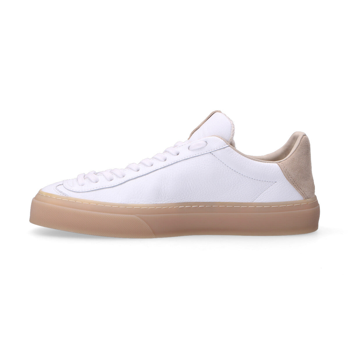 Aqva Alta sneaker Doge in pelle bianca