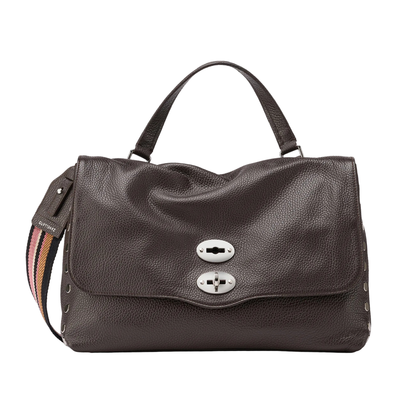 Zanellato borsa Postina Daily Giorno Medium brown dolce amaro