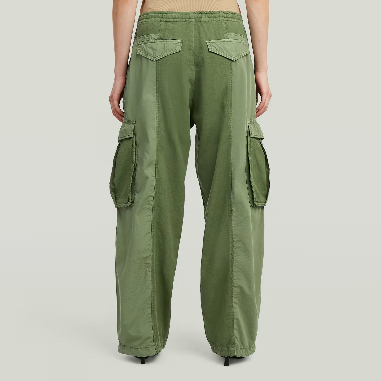 G-Star Pantaloni cargo in misto tessuto verdi