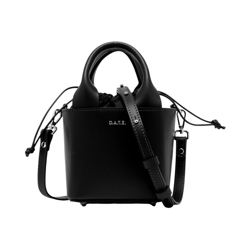 D.A.T.E. Cubo Bag Leather Black