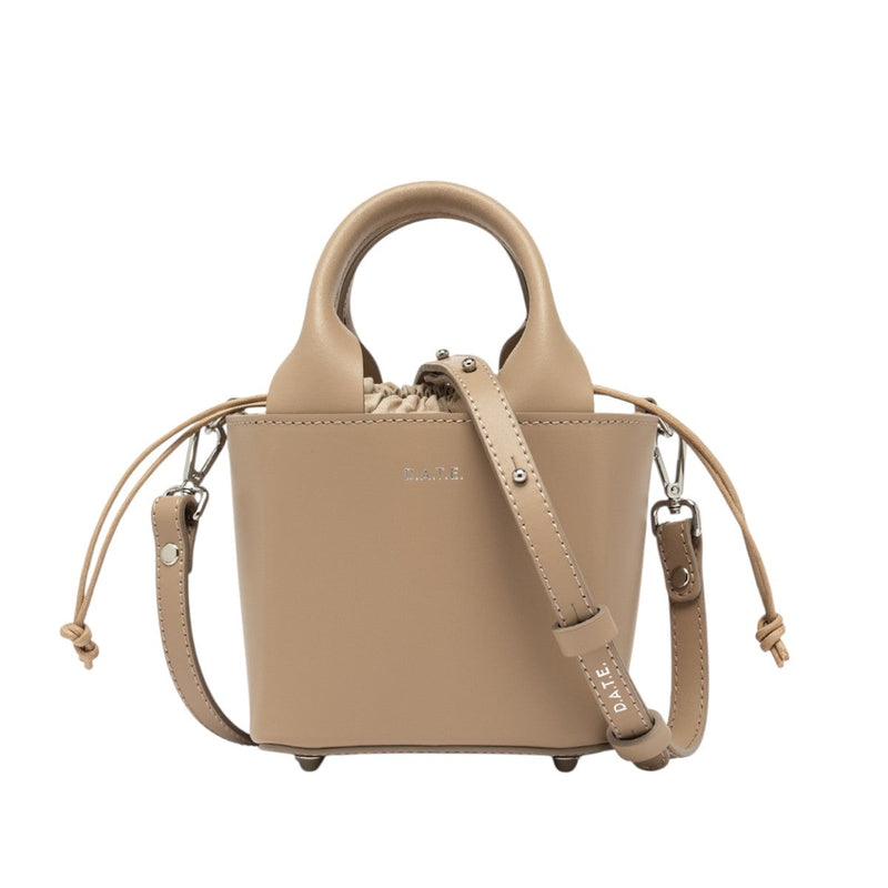 D.A.T.E. Cubo Bag Leather beige