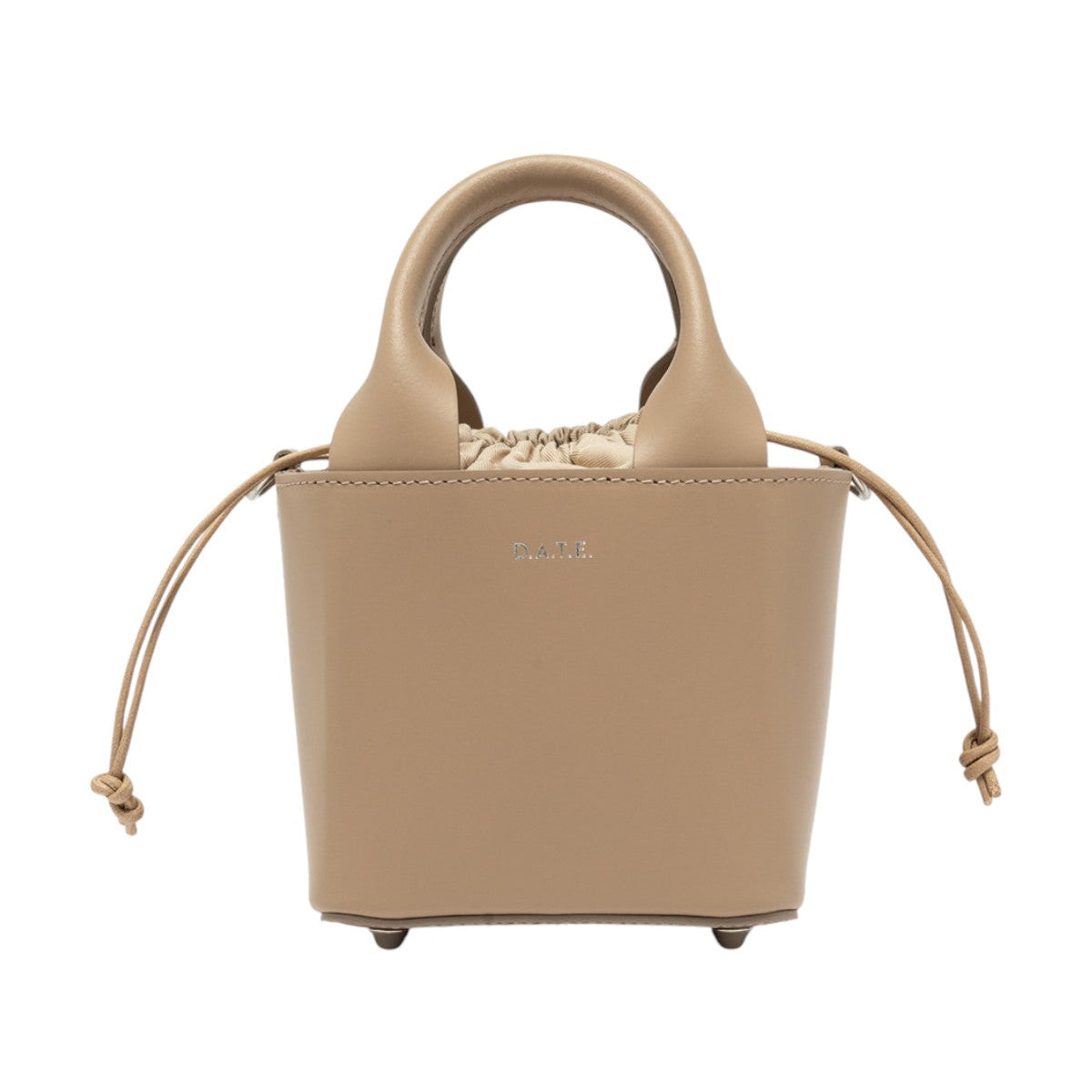 D.A.T.E. Cubo Bag Leather beige