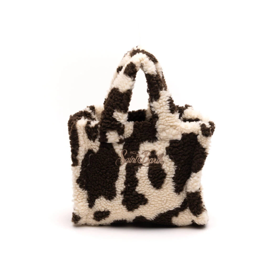 Mc2 Saint Barth borsa Vanity Mini teddy muccata