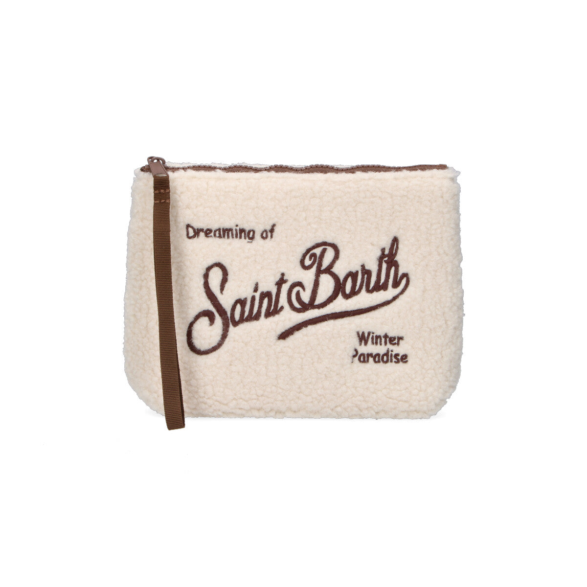 Mc2 Saint Barth pochette Aline in teddy beige