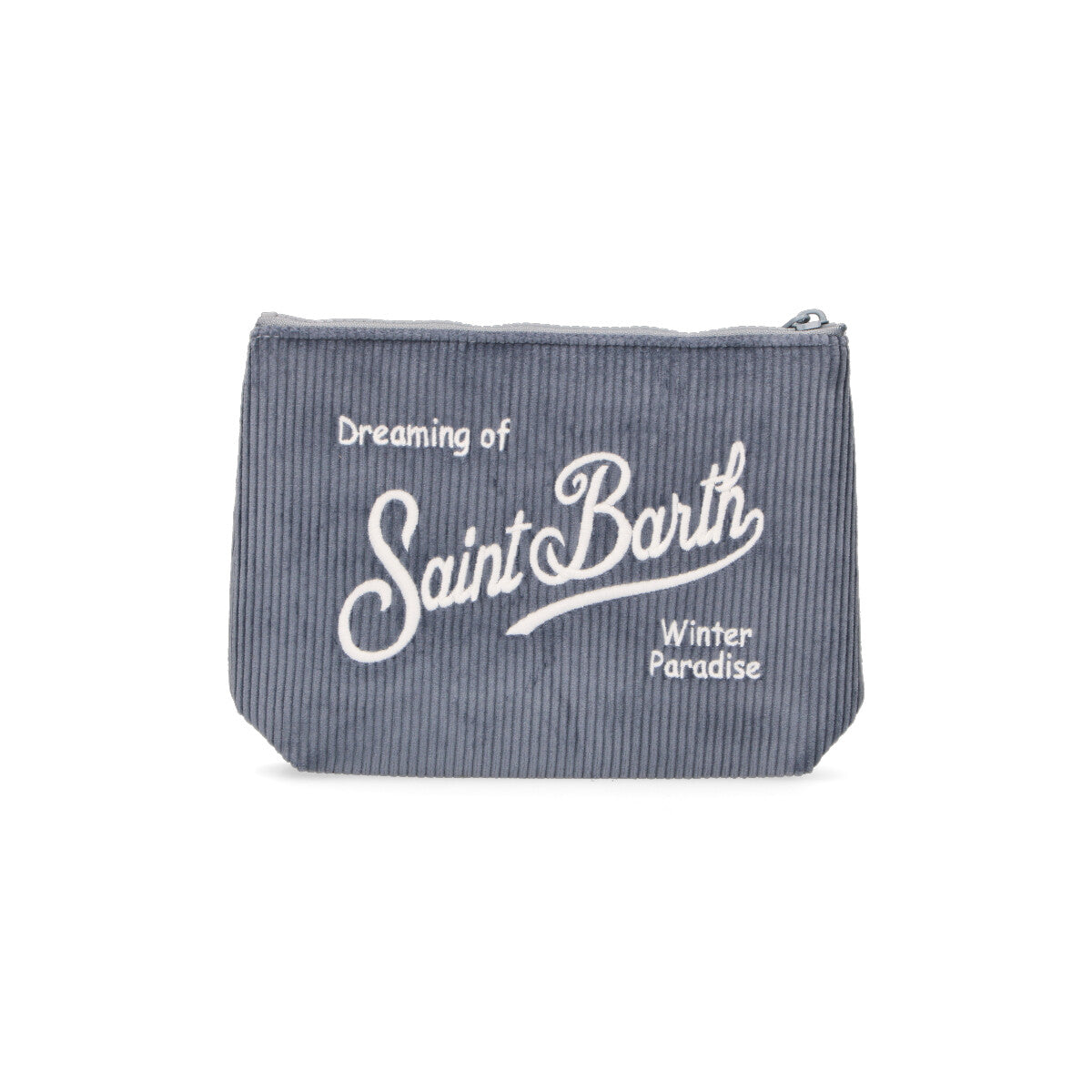 MC2 Saint Barth pochette Aline corduroy blu