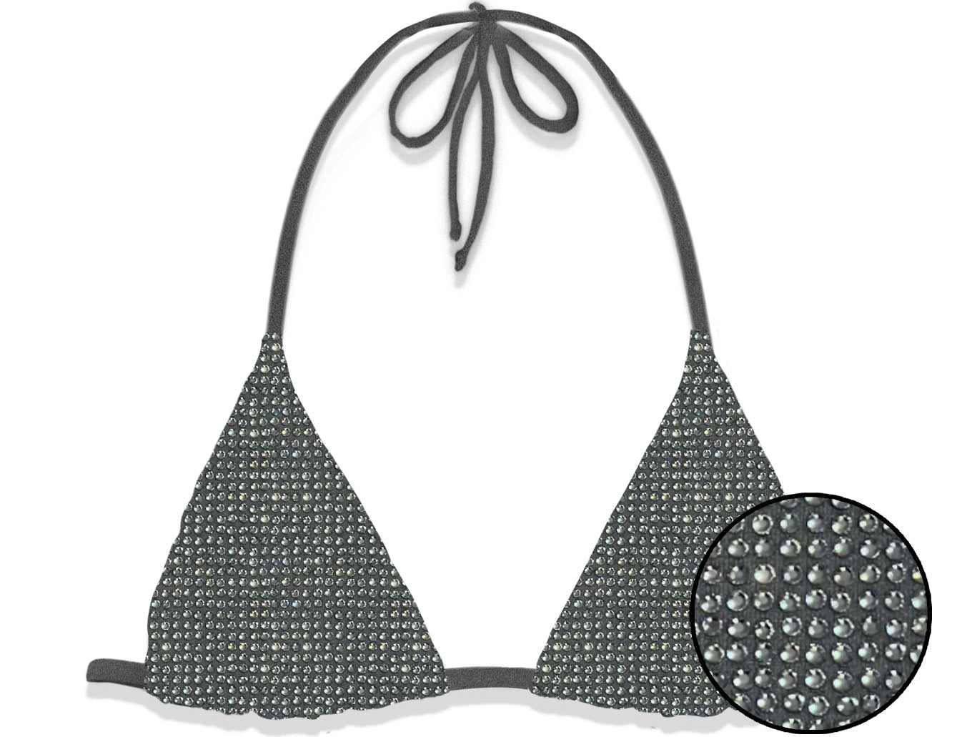 Mc2 Saint Barth bikini triangolo annabelle nero