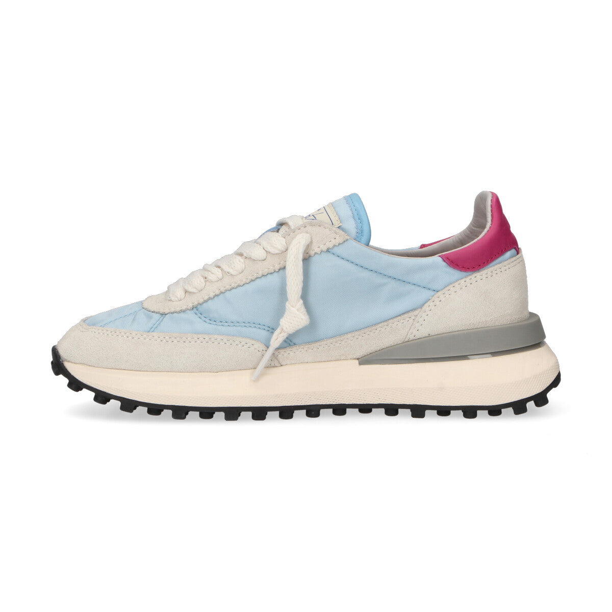 D.A.T.E sneaker Athleta Nylon Grifone azzurra