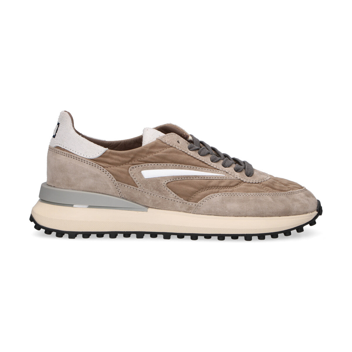 D.A.T.E. sneaker Athleta camoscio beige