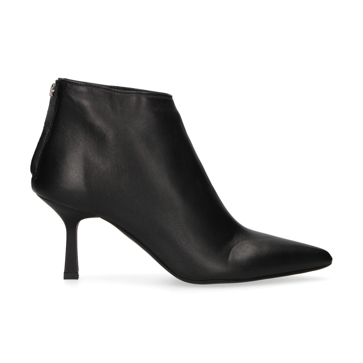 Ovyè tronchetto in pelle nera