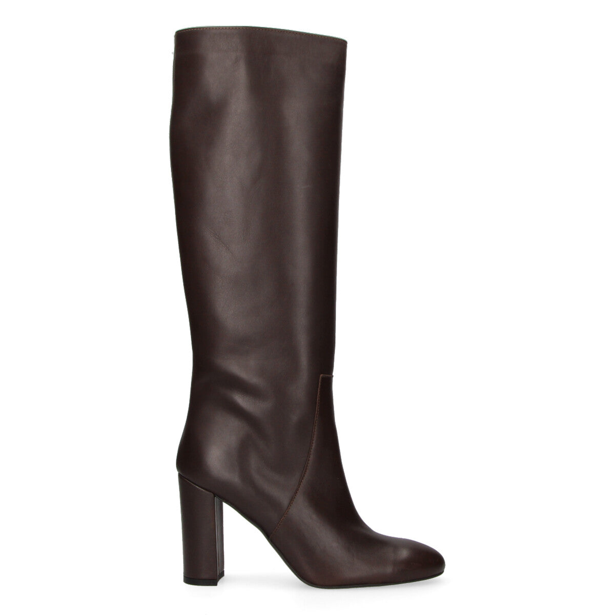 Ovyè stivale tubolare in pelle testa di moro