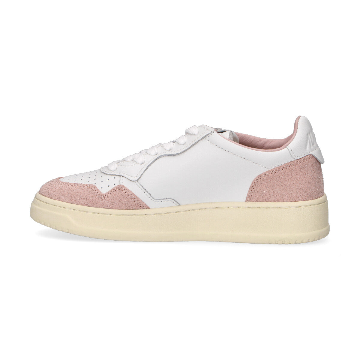 Autry sneaker Medialist Low in pelle glitter rosa