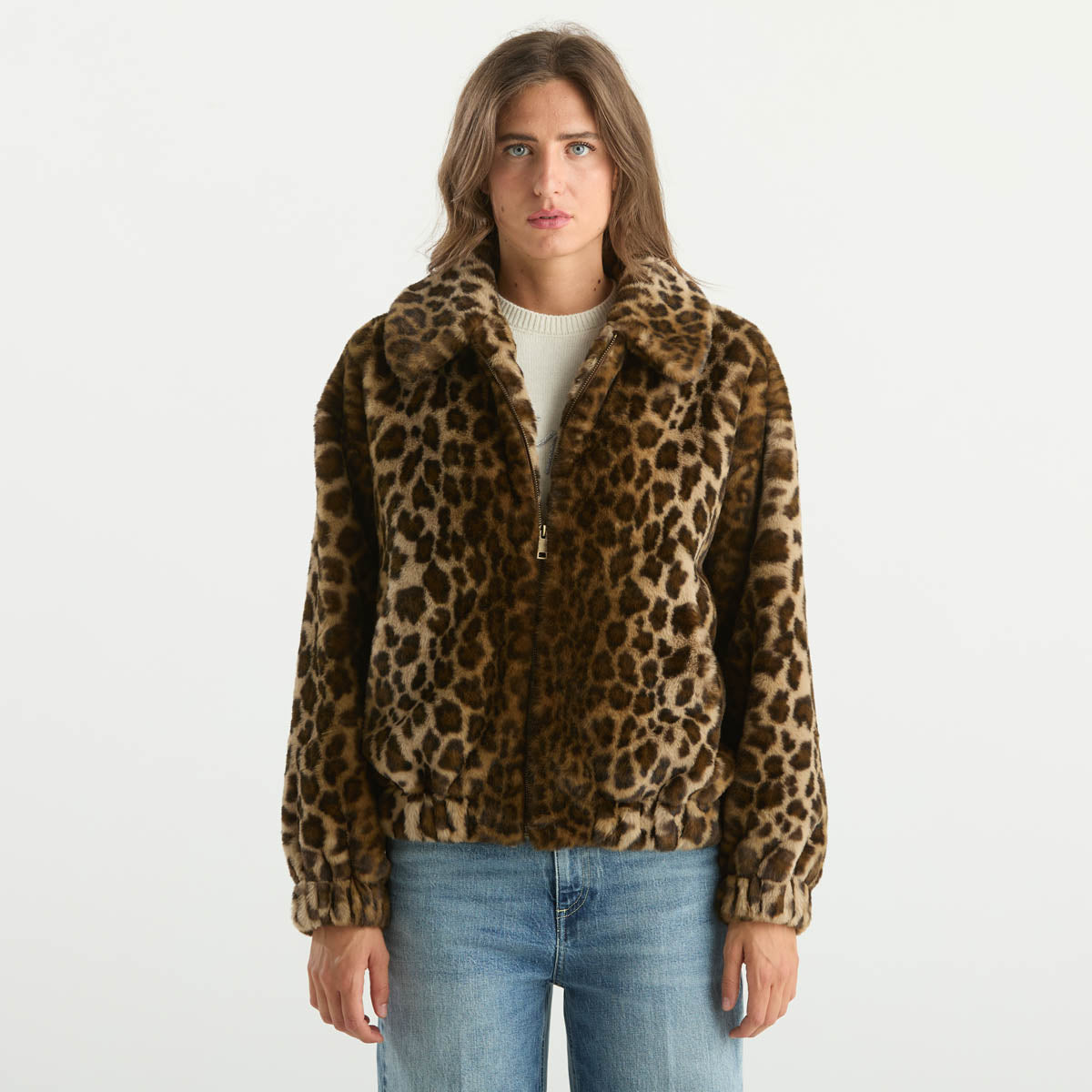 Mc2 Saint Barth pelliccia aveline leopar