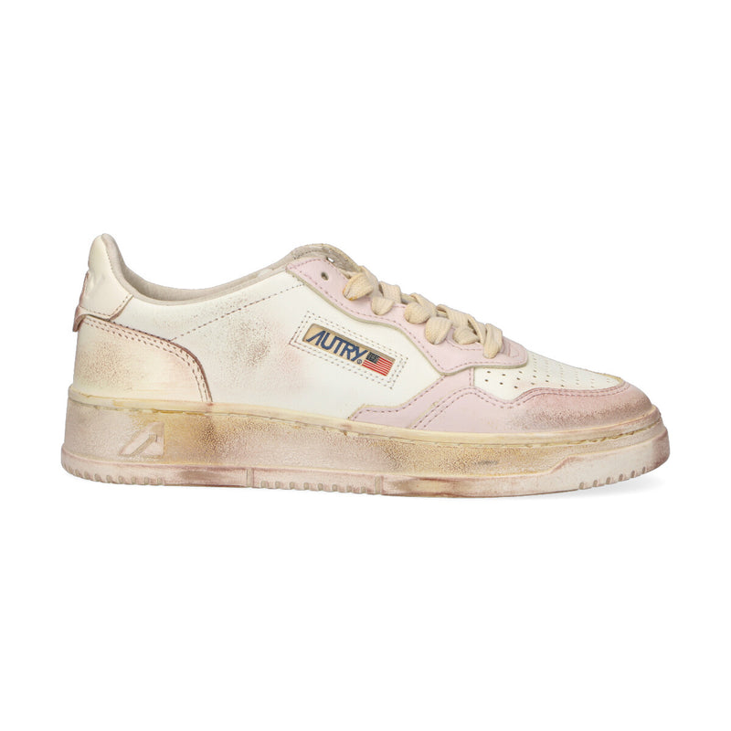 Autry sneaker Supvint Low in pelle rosa