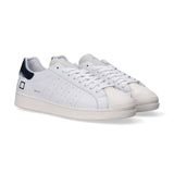 D.A.T.E. sneaker Base calf white blue
